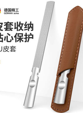 德国指甲锉磨手指甲工艺品修脚摩擦工具抛光条砂抛光指甲锉灰色修