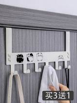 Door hanger door rear hanger hanging clothes hook free from punching door rear hook Shenzer row rack door hanging hanger door