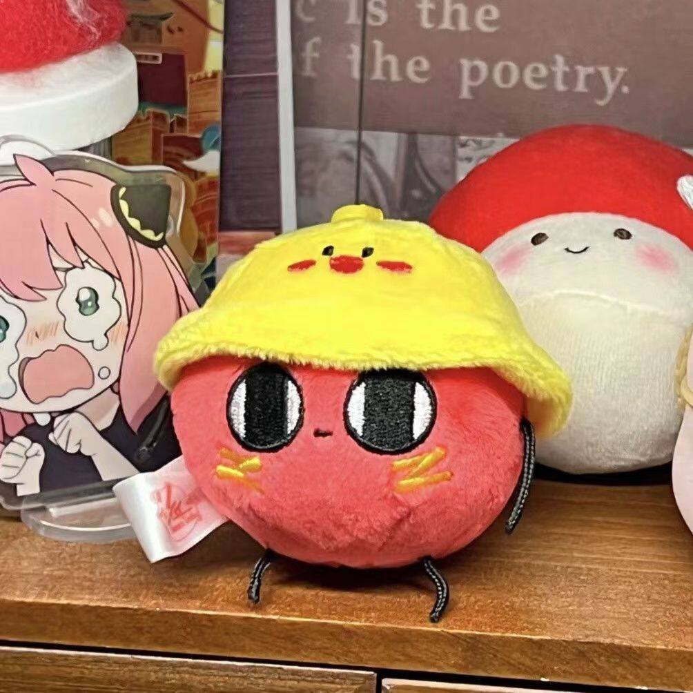 蛋仔派对挂件【蛋仔派对】游戏周边红小豆公仔毛绒包挂件百搭可爱挂饰创意玩偶