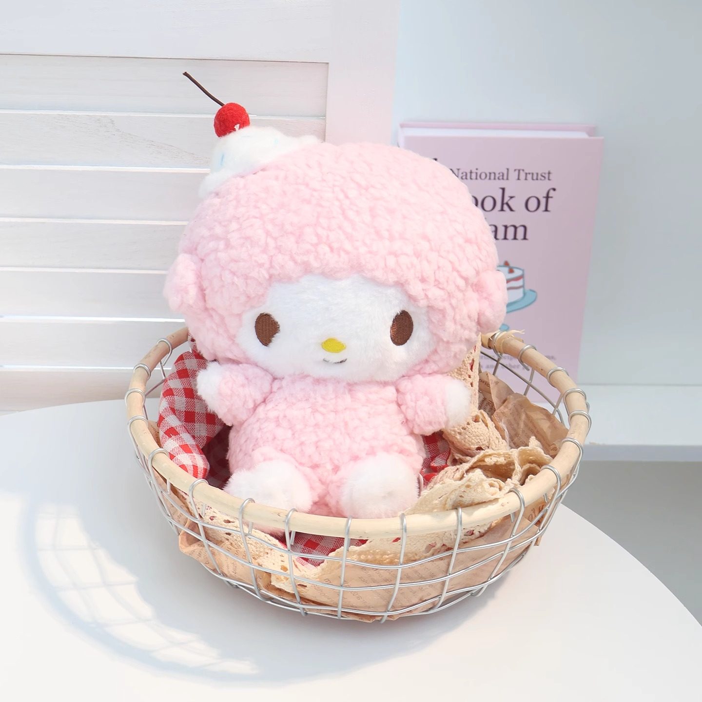 三丽鸥正版美乐蒂毛绒公仔可爱hellokitty玩偶娃娃儿童玩具送女生,淘宝优惠券,粉丝福利购,淘宝优惠卷