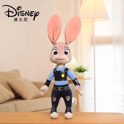 迪士尼疯狂动物城周边正版玩偶尼克狐狸毛绒公仔儿童生日礼物女 - 图1