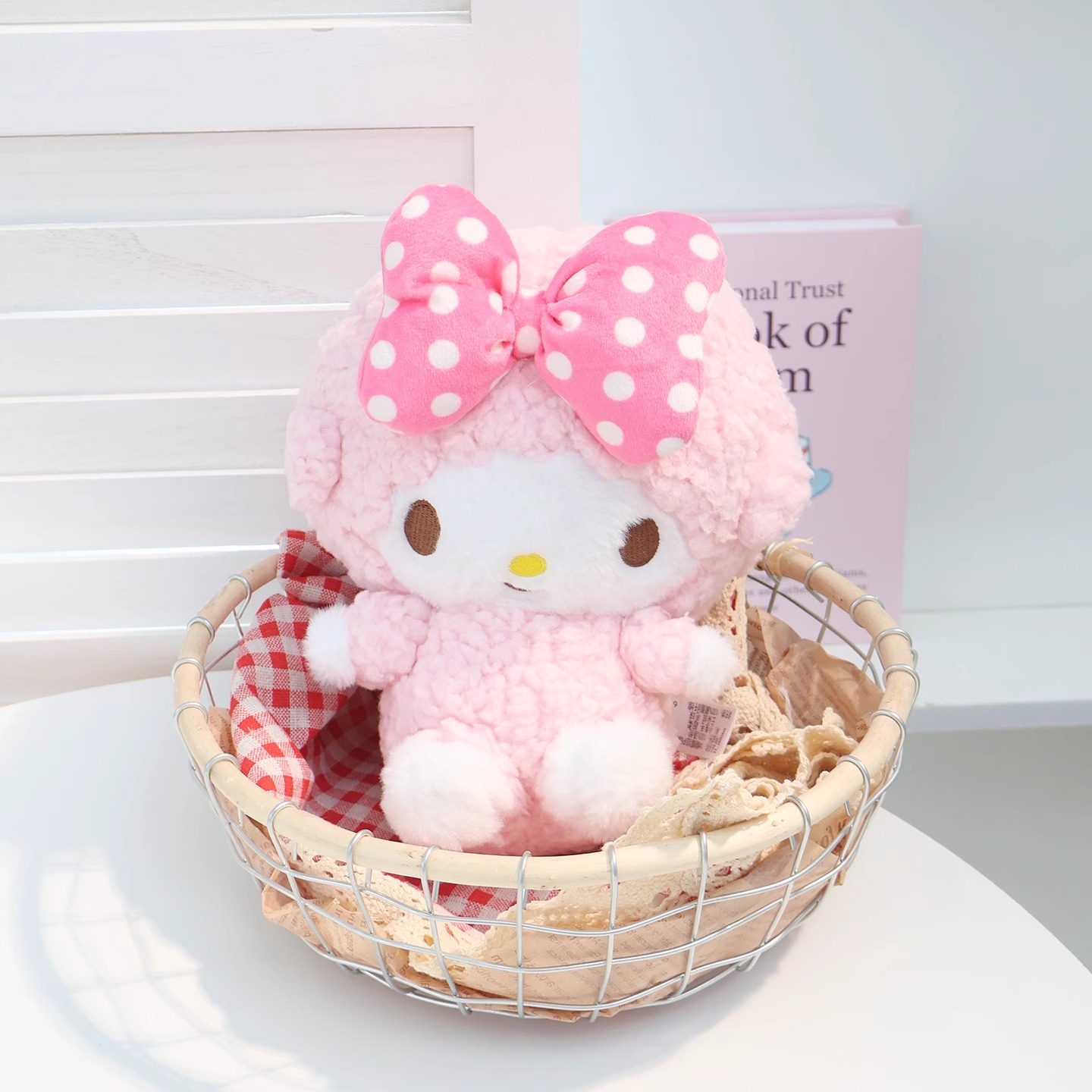 三丽鸥正版美乐蒂毛绒公仔可爱hellokitty玩偶娃娃儿童玩具送女生,淘宝优惠券,粉丝福利购,淘宝优惠卷