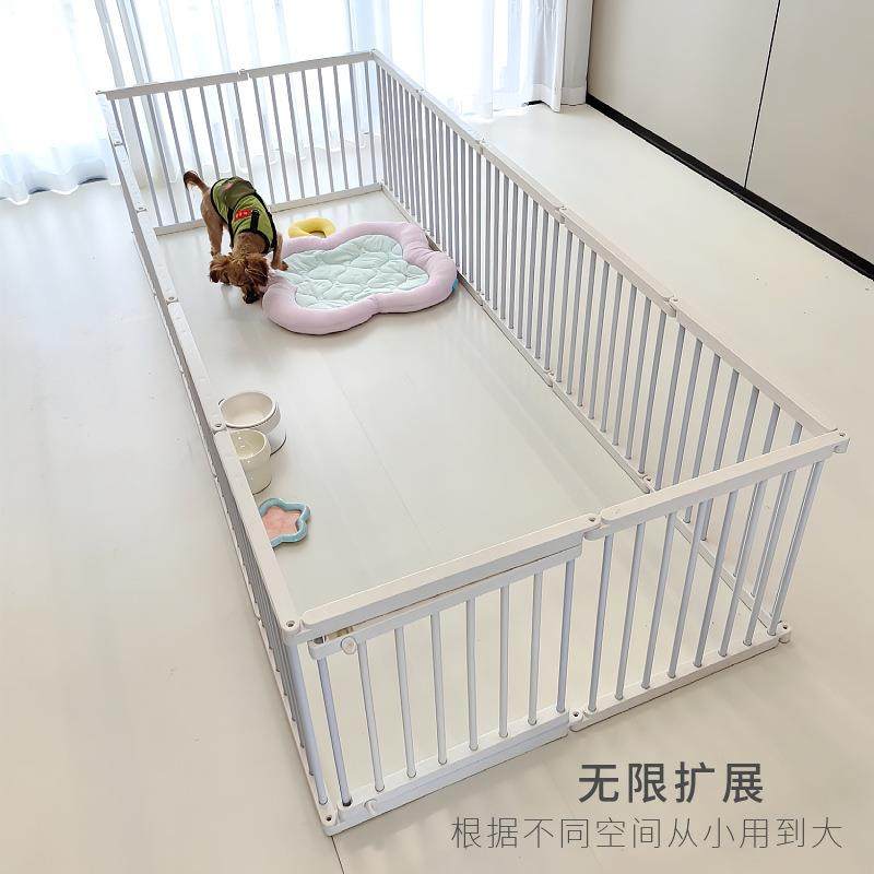 萌小宝白色宠物围栏狗狗笼子兔笼隔离门护栏中小型犬室内栅栏拉车,淘宝优惠券,粉丝福利购,淘宝优惠卷