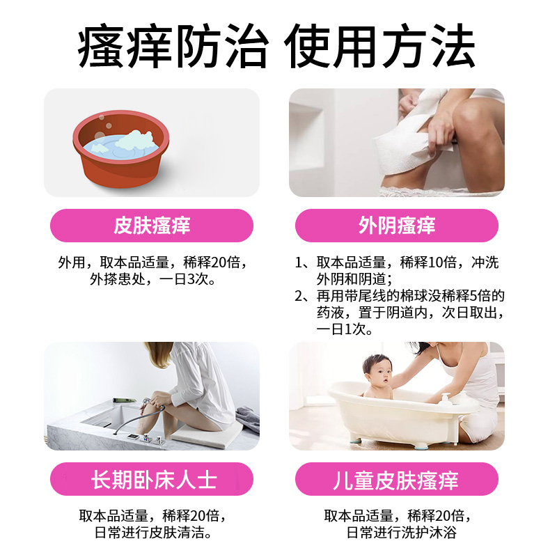甘霖洗剂正品外阴瘙痒止痒抑菌消炎专用皮肤痒洗液阴道炎妇科用药 - 图0