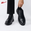 Pull back classic national trend genuine one-legged casual leather shoes