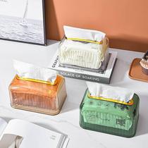 Bounce paper towel containing box Living room upscale light lavish wind pumping paper box Home tea table High level Sensation Napkin paper Deposit Box