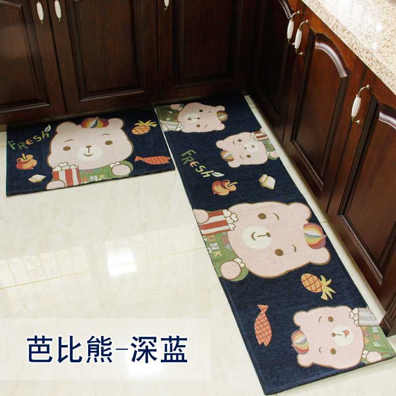Cartoon foyer floor mats, entry carpet floor mats, living room, bedroom, kitchen door mats, bathroom water-absorbent and non-slip mats