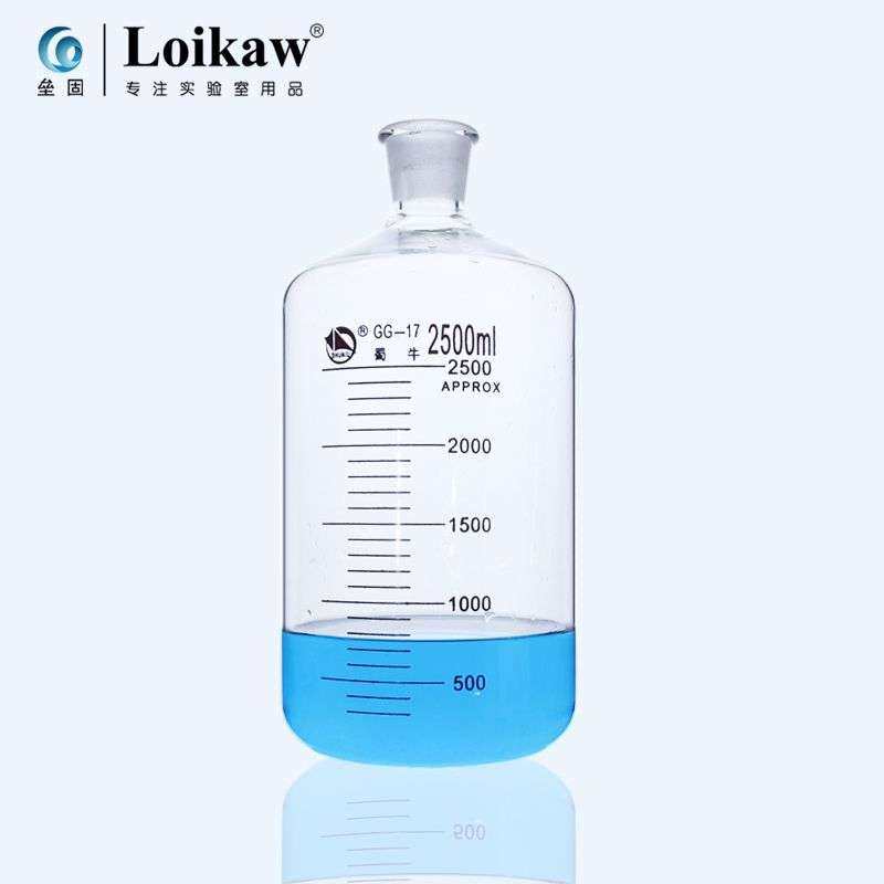 速发瓶 高硼0厚璧玻璃瓶 试剂瓶2.5L升5L10升2硅/ 60升 - 图0