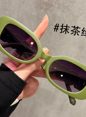 复古豹纹猫眼墨镜女款2025新款