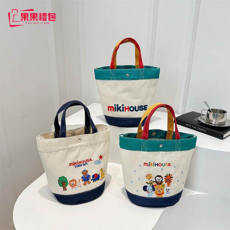 手提轻便小巧大容量母婴包都市简约秋季外出背包卡通包溜娃袋帆布,淘宝优惠券,粉丝福利购,淘宝优惠卷