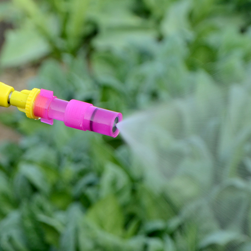 可调雾化水柱喷直喷单喷头农用消毒电动手动喷雾器高压打药机通用 - 图1