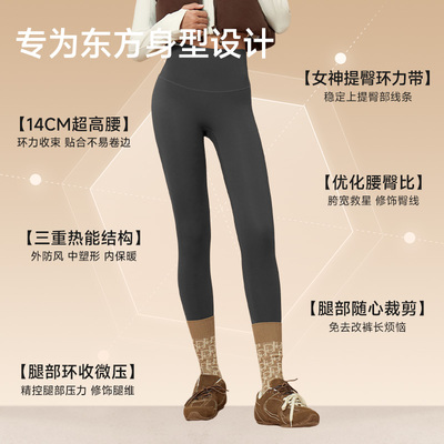 收腹提臀女鲨鱼裤瑜伽裤