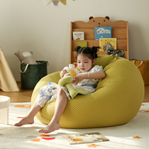 MRLAZYlids Children Sloth Couch Soft Removable Wash Cute Creative Bean Bag small family floor Read cushion