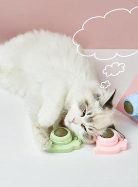 Pet Stuff Healthy Cat Catnip Toys Ball Cat Candy Licking Sna