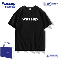 WASSUP夏季短袖圆领
