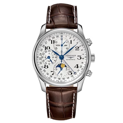 Sina Qin Mingjiang Celebrity 40mm Eight-Pin Moon Phase Automatic Mechanical Men's Watch L2.673.4.78.3