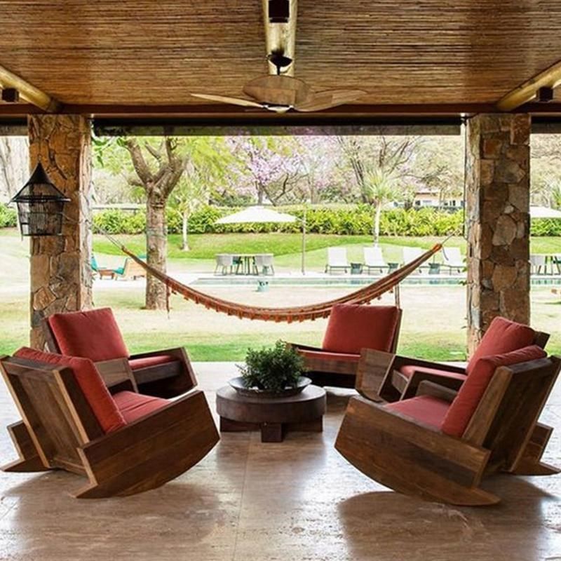 纯实木单人沙发民宿酒店休闲躺椅家用阳台复古布艺可拆洗沙发凳,淘宝优惠券,粉丝福利购,淘宝优惠卷