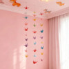 Colorful paper cranes finished paper cranes handmade origami wishing gifts for classmates and besties birthday party decoration pendants