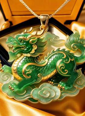 祥云瑞兽麒麟配件  轻奢锁骨链小众设计感复古