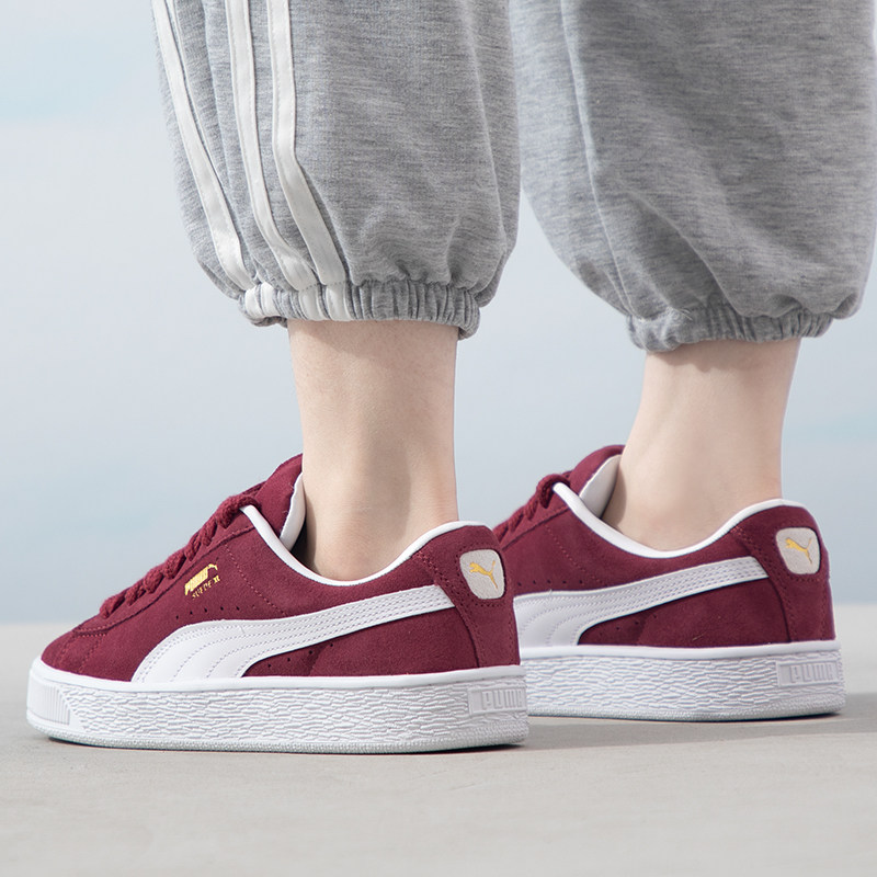 PUMA彪马蓝色金标板鞋男女鞋面包鞋休闲鞋低帮运动鞋395205-17,淘宝优惠券,粉丝福利购,淘宝优惠卷