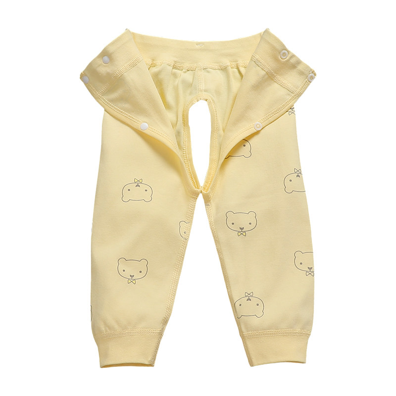 新生儿婴儿裤子纯棉a类春秋冬季款开裆长裤0一3个月男女宝宝秋裤,淘宝优惠券,粉丝福利购,淘宝优惠卷