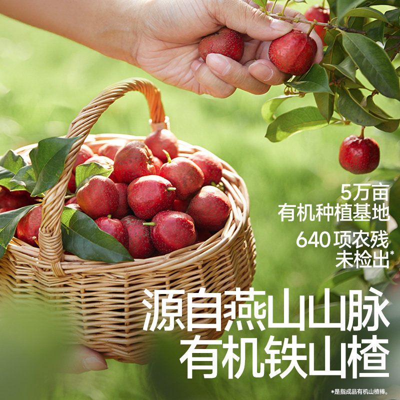 秋田满满有机山楂棒棒糖秋天满满小孩儿童零食3岁送宝宝婴儿辅食,淘宝优惠券,粉丝福利购,淘宝优惠卷