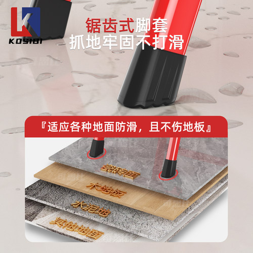 家庭用夹缝人字小梯子折叠伸缩好收纳登高置物多功能防滑简易轻巧 - 图2