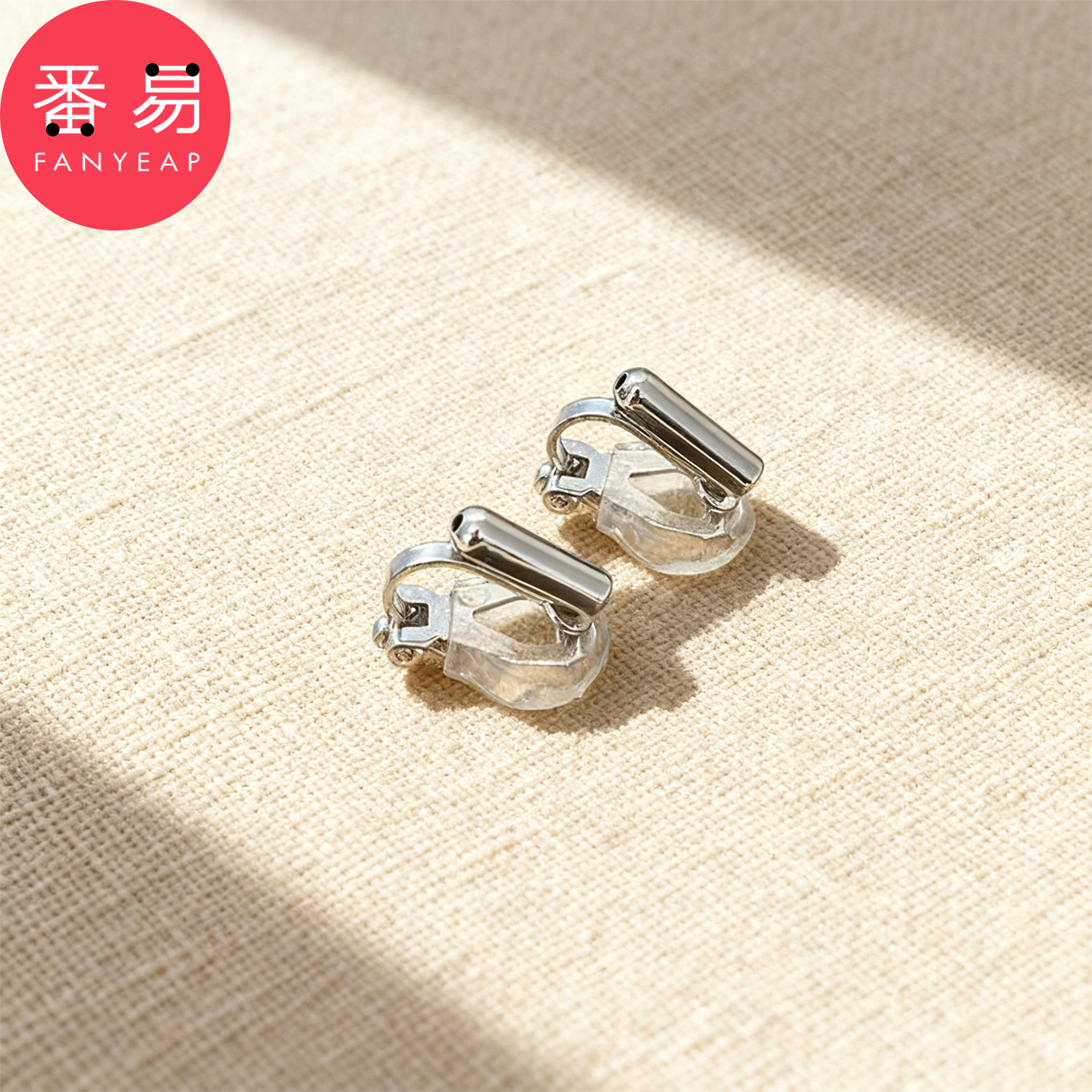 耳夹转换器A1pq808-耳钉改耳夹三角夹螺旋耳环无耳洞耳饰配件 - 图1