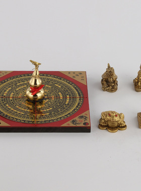 聚财阵黄铜五宝阵