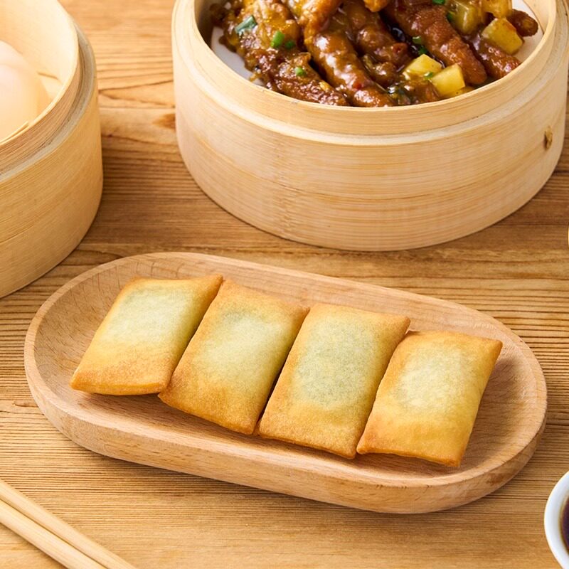 千味央厨早茶油炸小食春卷组合装炸物芝麻球红糖爆浆糍粑火锅小吃