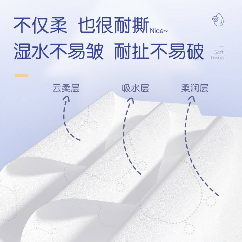 布班迪婴儿乳霜柔纸巾整箱装大包家用3层加厚新生儿口鼻柔软纸巾,淘宝优惠券,粉丝福利购,淘宝优惠卷