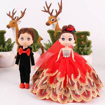 Wedding Car Dolls A Pair Of Plugins Wedding Decoration Items Couples Wedding Dresses Paparazzi Pairs Wedding Cars Flowers Little People Doll Dolls