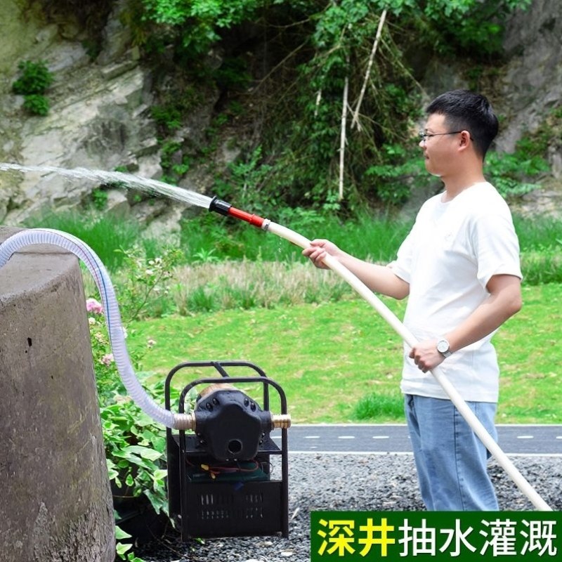 浇菜大功率户外水泵充电抽水机流量农用抽水泵家用灌溉高压12v大,淘宝优惠券,粉丝福利购,淘宝优惠卷