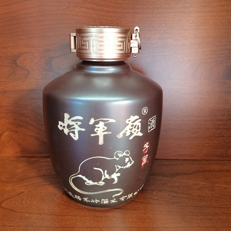 将军岭【生肖酒】52度浓香型纪念珍藏宴请白酒 500ml*12瓶礼盒装-图0