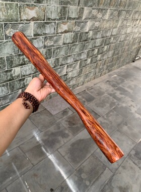 67号横财海南黄花梨蜘蛛纹鬼眼木棍木棍原木料防身长短棍按摩棒