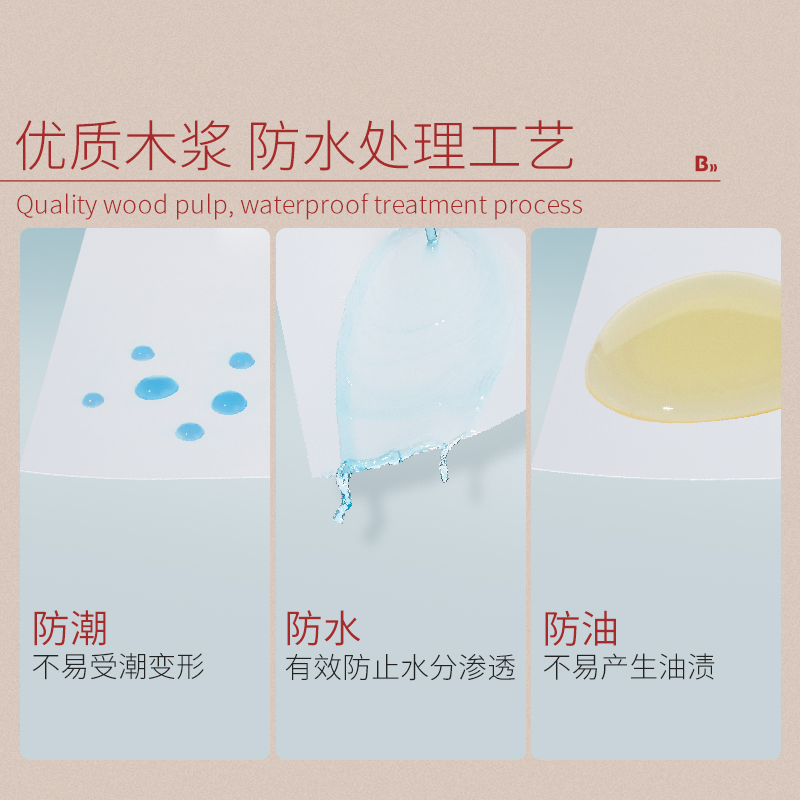 比克曼生物实验室称量纸加厚硬天平称重纸一次性木浆纸称量器皿垫纸组培实验室用培养基称量配制称量纸120mm