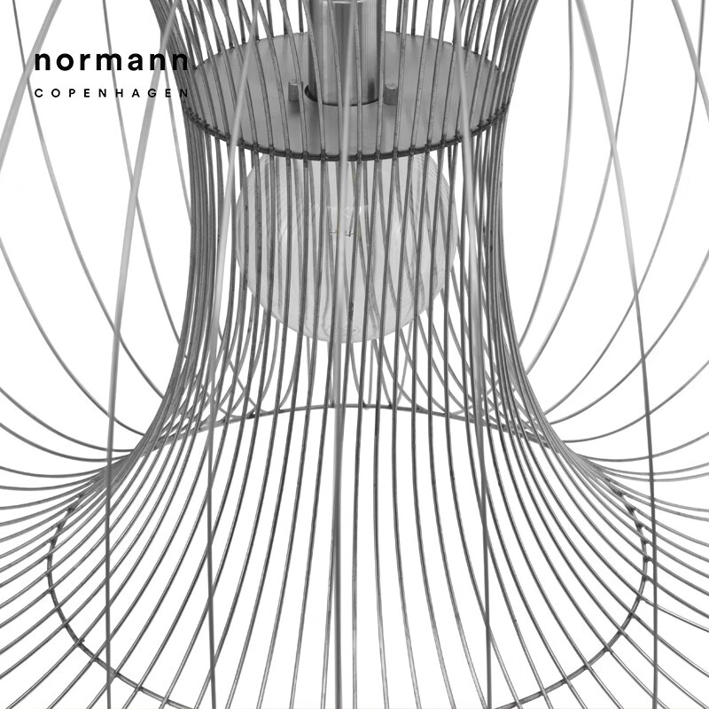 Normann CopenhagenCoil 线性吊灯北欧简约餐客厅书房吊灯 - 图3