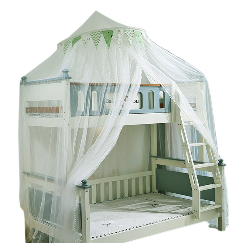 子母床蚊帐高低床上下铺通用家用儿童新款免安装单人床学生可机洗,淘宝优惠券,粉丝福利购,淘宝优惠卷