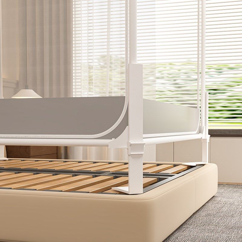 2025新款防摔蚊帐床围栏婴儿家用卧室儿童纹帐全底蒙古包一体式架,淘宝优惠券,粉丝福利购,淘宝优惠卷