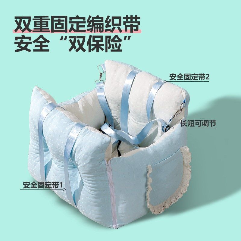 宠物车载狗窝可拆洗汽车外出包小型犬狗狗猫咪安全座椅车载垫神器,淘宝优惠券,粉丝福利购,淘宝优惠卷