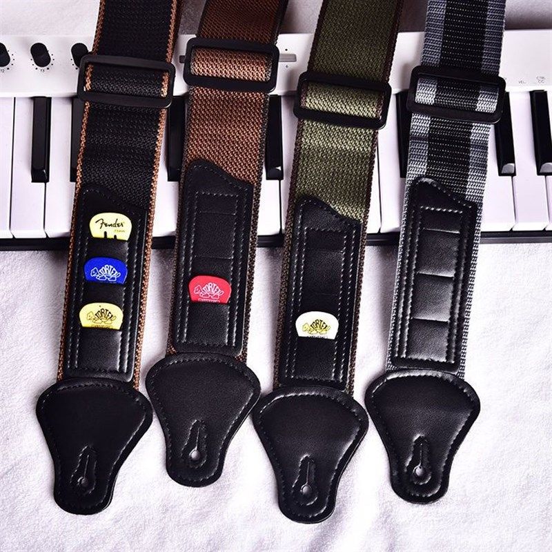 【高品质吉他背带】民谣吉他拨片背带电吉他背带男女款肩带,淘宝优惠券,粉丝福利购,淘宝优惠卷