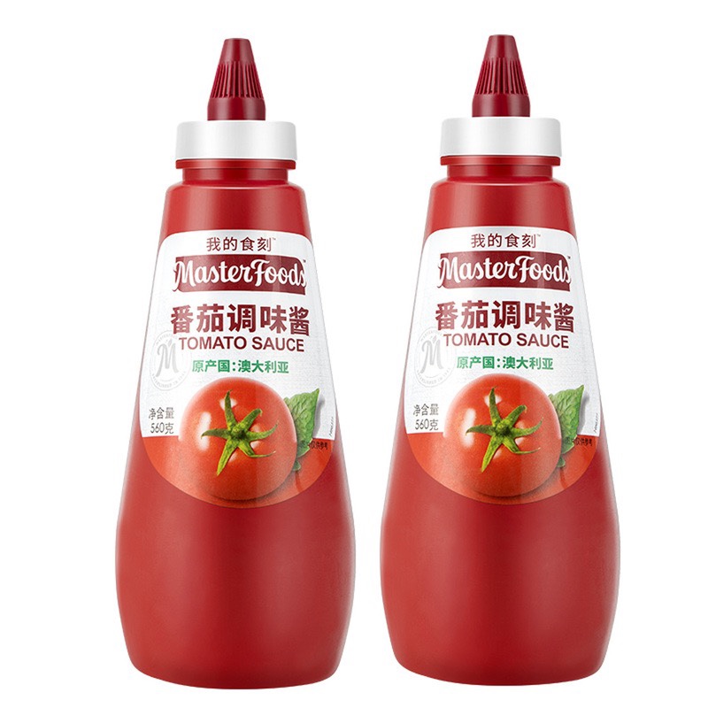 Masterfoods 澳大利亚进口番茄酱调味酱西红市酱560克X2 - 图3