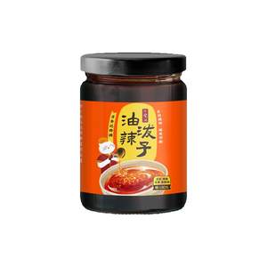 日食记油泼辣子240g罐装豆豉辣椒酱辣椒油拌面酱佐料酱网红面酱