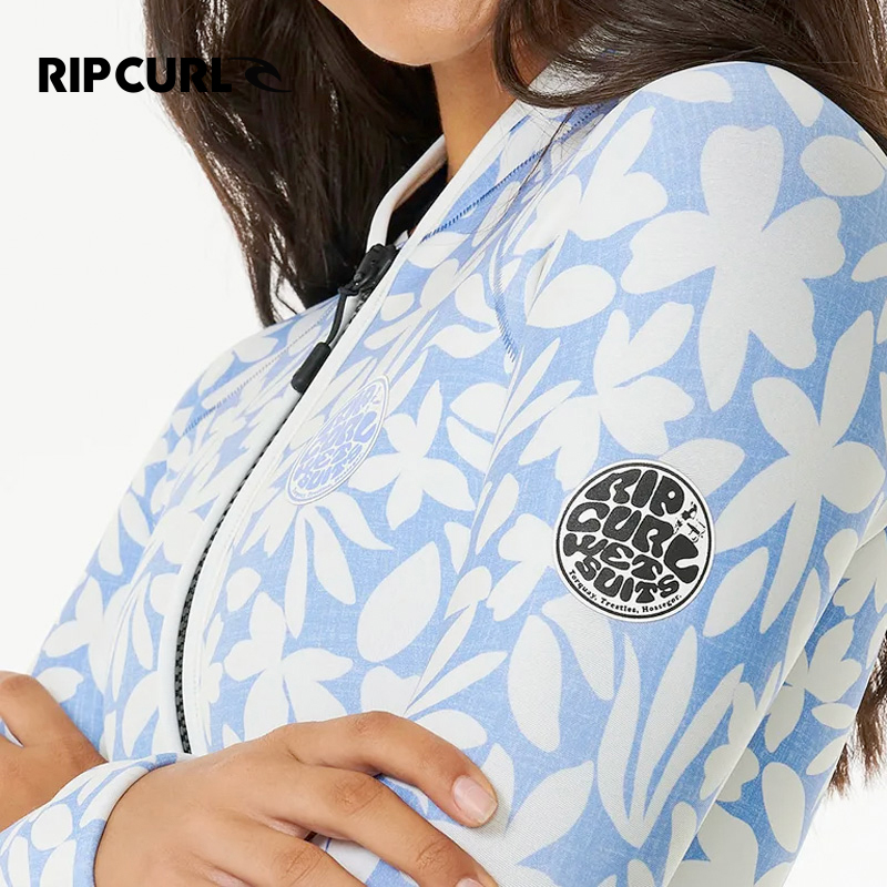 澳洲RIPCURL G雷湿衣女1mm胸前拉链速干冲保暖浪服潜水服游泳泳衣 - 图1