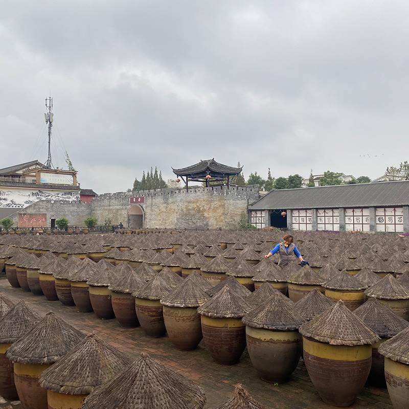 酱缸盖子防雨透气防水酱缸冒酱油老式竹子盖帽斗笠瓮盖酱菜酱晒盖 - 图2