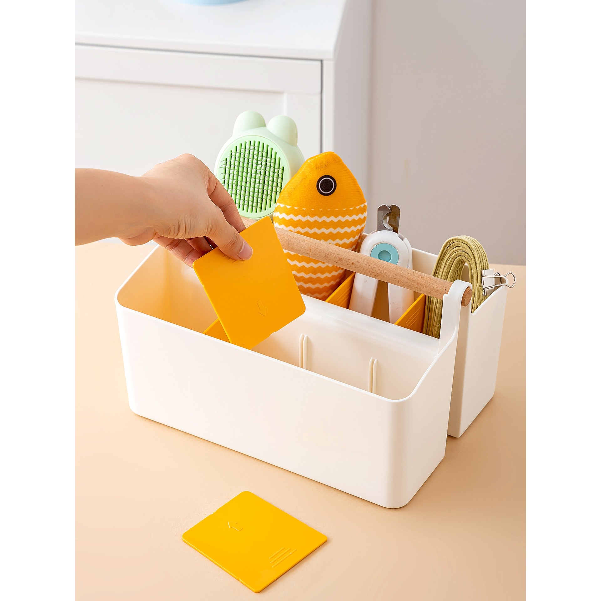 宠物用品收纳箱梳子指甲刀收纳盒宠物猫条罐头零食玩具分格置物架,淘宝优惠券,粉丝福利购,淘宝优惠卷