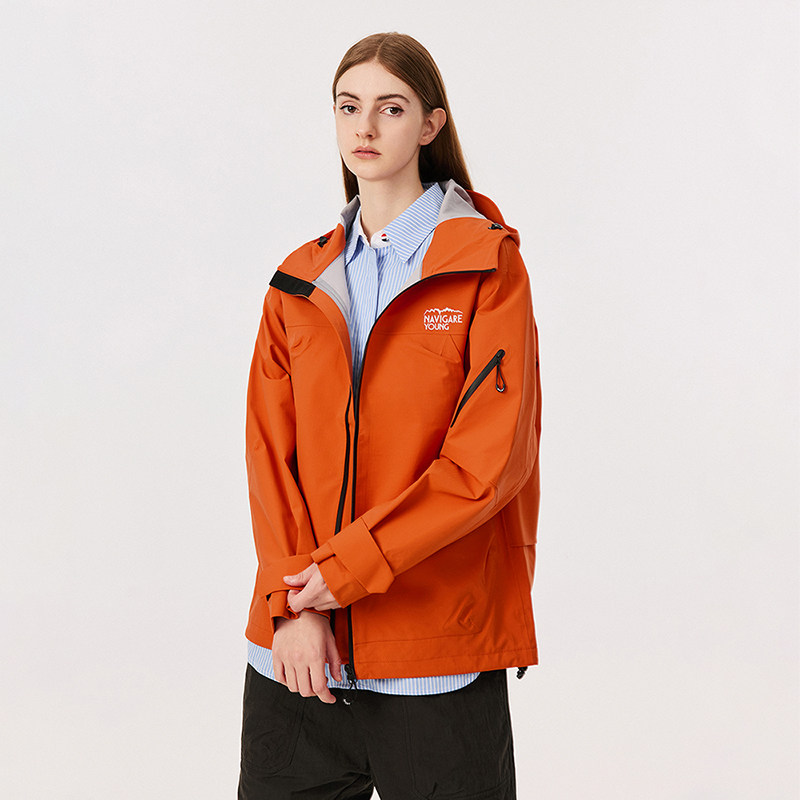 [三防]Navigare意大利小帆船橙色硬壳冲锋衣男女同款休闲夹克外套,淘宝优惠券,粉丝福利购,淘宝优惠卷