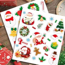 Christmas Sticker Face Facial Makeup Cosmetic Beauty Nail Sticker Children New Year Dress Adornment Package 3088