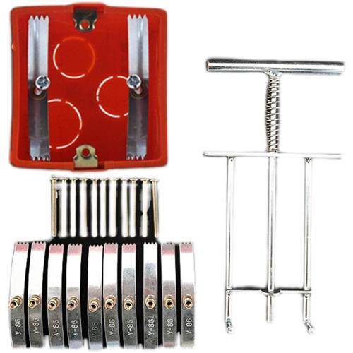 86型暗盒修复器开关插座通用固定线盒修补救底盒损坏修理卡片10个 - 图2