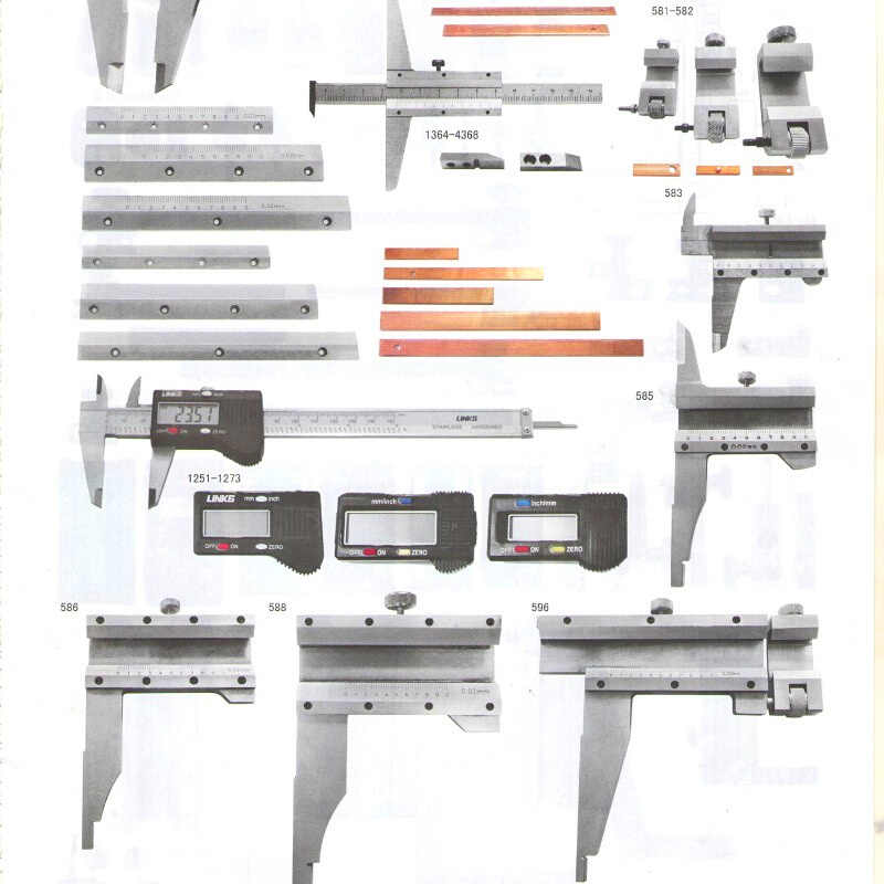 游标卡尺配件大全紧固固定螺丝工具高精度带表量具铜片卡迷你数显 - 图2